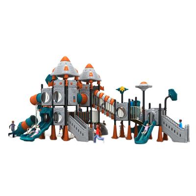 China 1200X1100X550cm Widely Used Playground Equipment FEIYOU School Children Slide Plastic Outdoor Amusement Park for sale