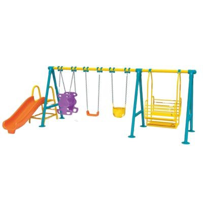 China Hot-selling Modern Outdoor Garden Kids Playground Steel Backyard Kids Swing Seat for sale