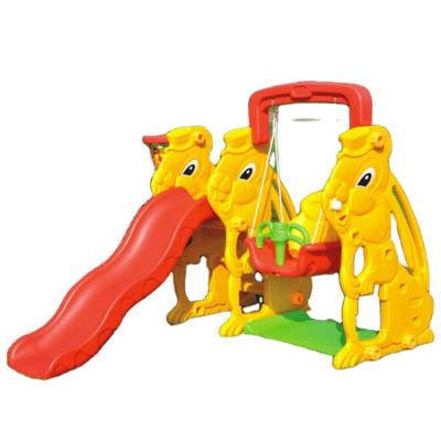 China 2-8 Indoor Plastic Rabbit Kindergarten Slide Nursery School Indoor Plastic Toys for sale