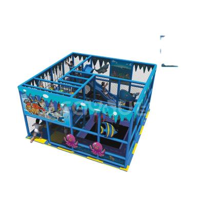 China Other Places Fitness Equipment FEIYOU Outdoor Commercial Cheap Non-Toxic Indoor Playground ISO14000 Castle for sale