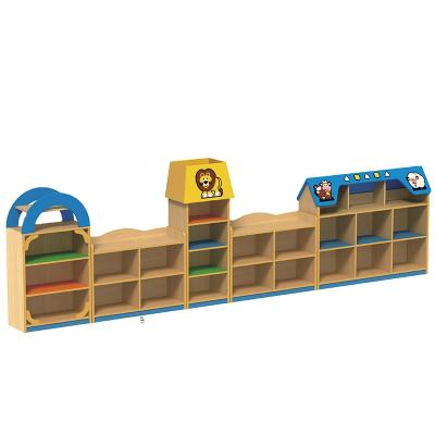 China Chipboard Kids Furniture Wooden Shelf Cabinet for sale