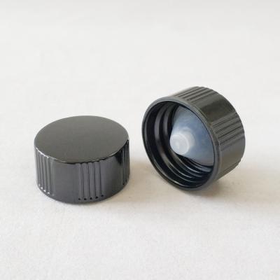 China Non Spill Phenolic Cap , Bakelite Caps With Poly Cone / Liner For Boston 20-400 Bottles for sale