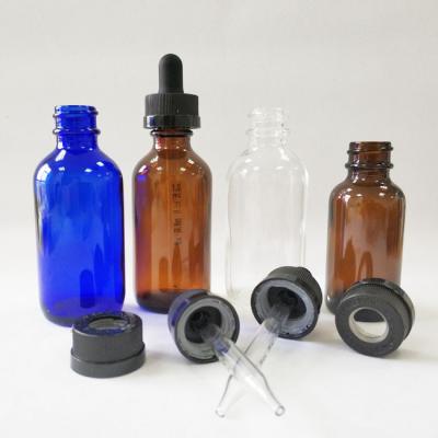 China Personal Care Glass Bottle Boston Bottle 1/2oz 1oz 2oz 4oz 8oz 16oz for sale