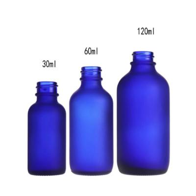 China Frosted Personal Care Bottle Boston Bottle 1/2oz 1oz 2oz 4oz for sale