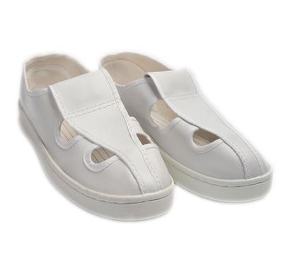 China Sigmaforce Anti-Static 7101 Cheap White PVC ESD Leather Workstation Anti-Static Shoes for sale