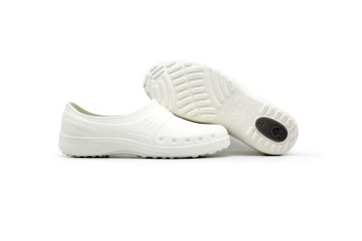 China Anti-slip light type white color ESD anti-static working shoe for lab and cleanroom for sale