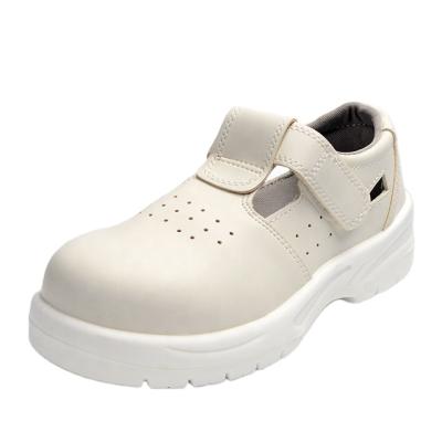 China Anti ESD Static Safety Shoes Steel Toe Leather Breathable Anti Slip for sale