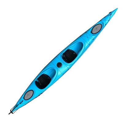 China LLDPE China LLDPE Hull Material And None Sea Kayak Inflatable Plastic Canoe Kayak Plastic Boat For Sale for sale