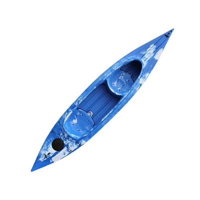 China Packing cheap price 4.3M Double Sea Kayaks cheap sit-in plastic kayak for sale ocean water kayak 1 made in china for sale