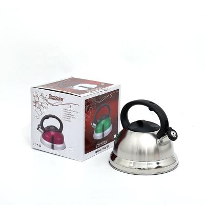 China Sale Good Quality Stainless Steel Sustainable Hot Water Whistling Tea Kettles For Stove Top And Induction Cooker for sale