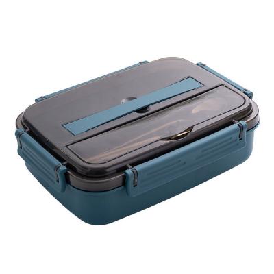 China Hot Selling Portable Freshness Preservation PP Bento Lunch Box Leakproof Food Container for sale