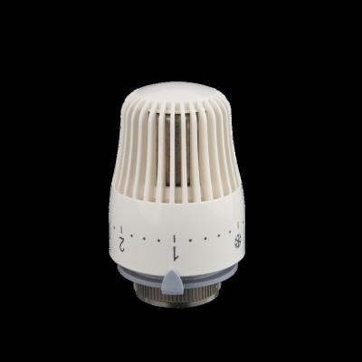 China Modern Thermostatic Valve Head Auto Radiator White Thermal Head For Floor Heating System for sale