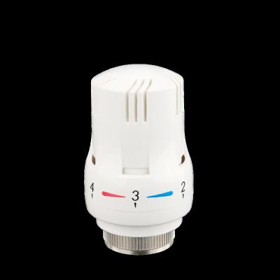 China Modern thermostatic radiator valve head with remote sensor for sale