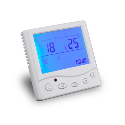 China Modern Home Room Digital Programmable Thermostat For Gas Boiler for sale