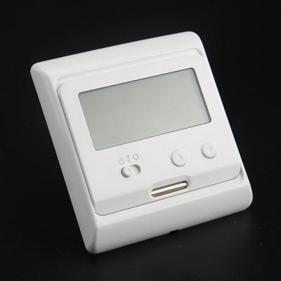 China Modern Touch Screen Room Temperature Controller Thermostat For Underfloor Programmable Heating System for sale