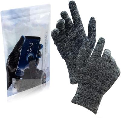 China Verified Touch Screen Gloves With Full Hand 10 Finger Touch Accuracy Anti-Slip Grip Gloves For Driving And Holding Your Device for sale