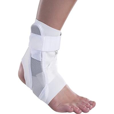 China Breathable Foot Orthosis Amazon Ankle Brace Air Cast Strap Basketball Splint Wrap Marks Compression Sleeve Support For Sprain for sale