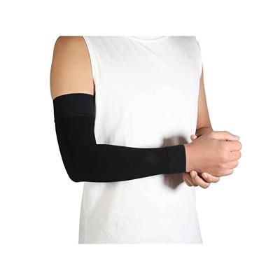 China Compression Fitness Extended Arm Breathable Sleeve Brace With Silicone Band Relieve Swelling For Men And Women for sale