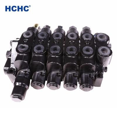 China Chinese construction machinery supplier remote control function hydraulic directional control valve DL23-F15L for sale