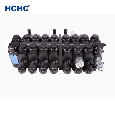 China Sectional Type Construction Machinery Factory Direct Sale DLe Hydraulic Directional Control Valves for sale