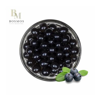 China Fruit Tea Bosmos_ Blueberry Popping Boba 3.2kg/490g/200g- Best Bubble Tea Taiwan Supplier, Popping Boba for sale