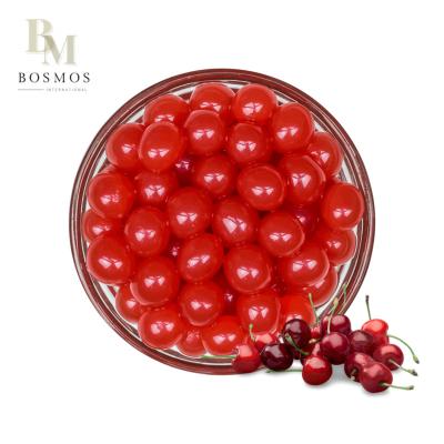 China Best of Bosmos_ Cherry Popping Boba Fruit Tea 3.2kg/490g/450g/200g- Taiwan Bubble Tea Supplier, Popping Boba for sale