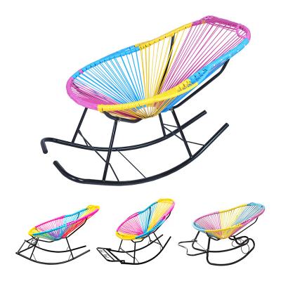 China QUAWE Modern Outdoor Camping Leisure Modern Camping Rocking Chair For Adult for sale