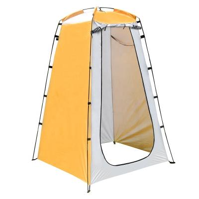 China Extended type QUAWE outdoor camping noise shower tent toilet tent waterproof folding updouble tent for sale