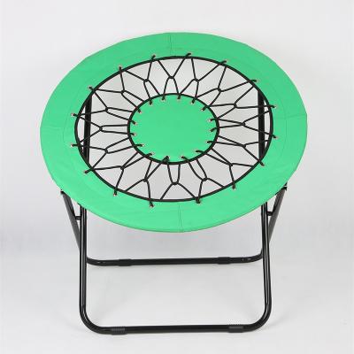 China Hot Sale Modern Outdoor Portable Folding QUAWE Amazone Bungee Spring Breathable Chair/Beach Chair for sale