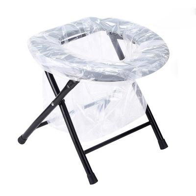 China Outdoor using QAUWE factory price bath chair folding commode camping toliet portable for sale