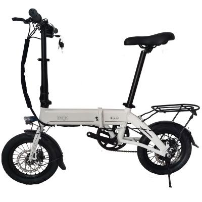 China Aluminum Alloy Best Selling 14 Inch Aluminum Electric Bicycle Lithium Battery Folding Ebike Mini Electric Bike For Adults for sale