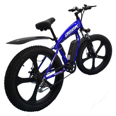 China Aluminum Alloy Factory Customization Outdoor Sports Fat Tire Snow All-terrain Frame E Bike Electric Bicycle E-Bike for sale