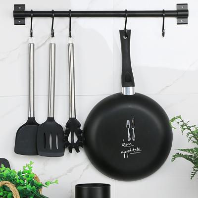 China High Quality Non Stick Heavy Duty Stone-Coated Frying Pan Open Sustainably for sale