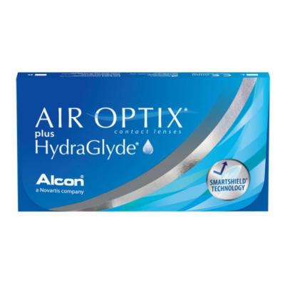 China Lotrafilcon B AirOptix plus HydraGlyde 6pcs Alcon extended to use monthly disposable soft contact lenses for sale