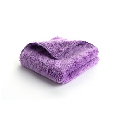 China Large Size Sustainable High Quality Custom Made Microfiber Car Towel For Car Wash for sale