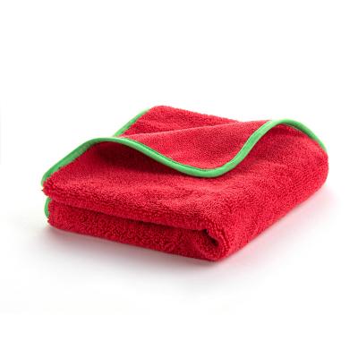 China Sustainable Wholesale 320Gsm Microfiber Cleaning Cloth Towel 40 X 40 for sale