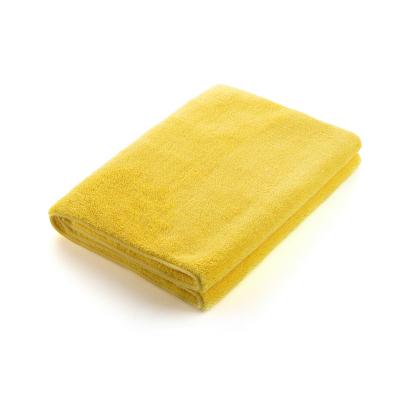 China Wholesale Custom Viable Factory Size Logo Edgeless Plush Microfiber Coral Wash Station Towel Drying Towel Microfiber for sale