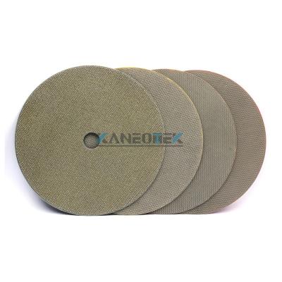 China Marble Polishing 6 Nch 150 Mm Plated Flexible Wet Diamond Polishing Pad For Marble for sale