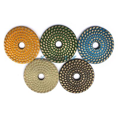 China Full Bond Concrete Diamond Polishing Pads For Stone, Concrete, Metal Terrazzo for sale