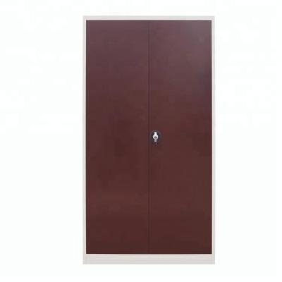 China 0.201CBM Fireproof Sturdy 0.66mm Steel Metal Wardrobe Closets for sale