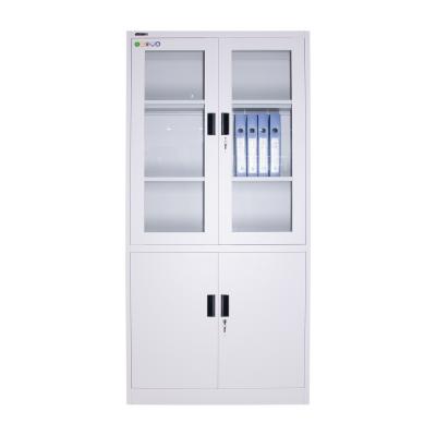 China Full Height Gray Security Laboratory Office Filing Cabinets for sale