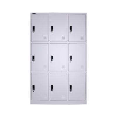 China RAL Color Powder Coated 0.6mm Waterproof Metal Lockers for sale