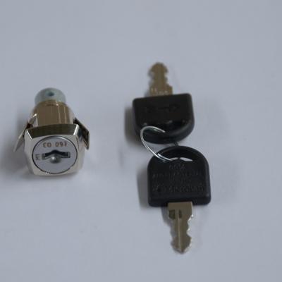 China Chrome Plating Black Metal Cabinet Door Locks Cyber Lock Anti Bacterial Key Cap for sale