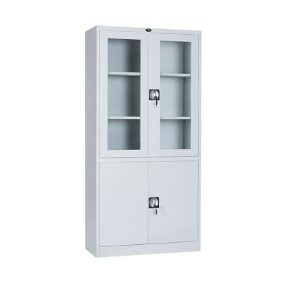 China Metal Swing Door Filing Cabinet Steel Office Cupboard / Workshop Used Industrial for sale