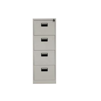 China Steel Office Furniture Vertical 4 Drawer Metal Filing Cabinet Storage for sale