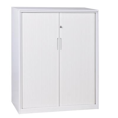 China Vertical Double Steel Storage Roller Shutter Door Cabinet Metal for sale