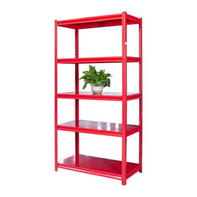 China 0.6-1.5mm Metal Storage Rack 5 Layers Metal Storage Shelves for sale