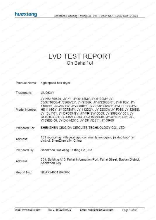 PSE - Shenzhen Xing Da Circuits Technology Co., Ltd.