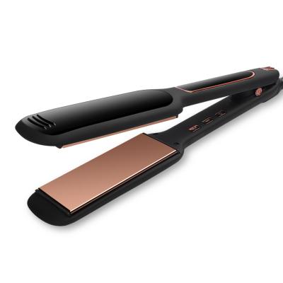 China 45W Ceramic Flat Iron Hair Straightener 3D Floating Titanium Plates Household Te koop