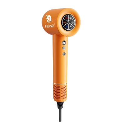 China Gris/Negro/Naranja 110000 rpm Alta velocidad BLDC secador de pelo rápido para el cabello dañado en venta